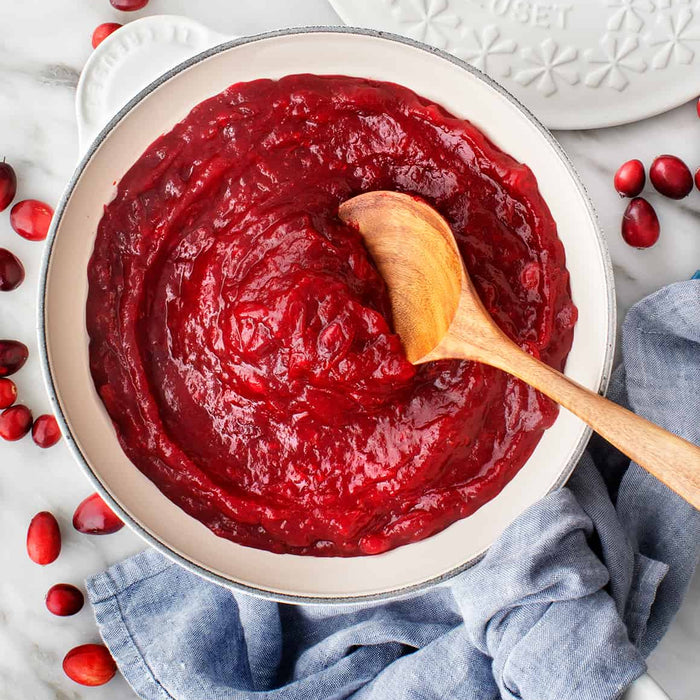 Cranberry Relish with Tangerine and Mint