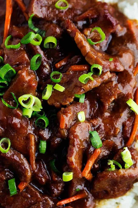 Mongolian Beef In A Crock Pot