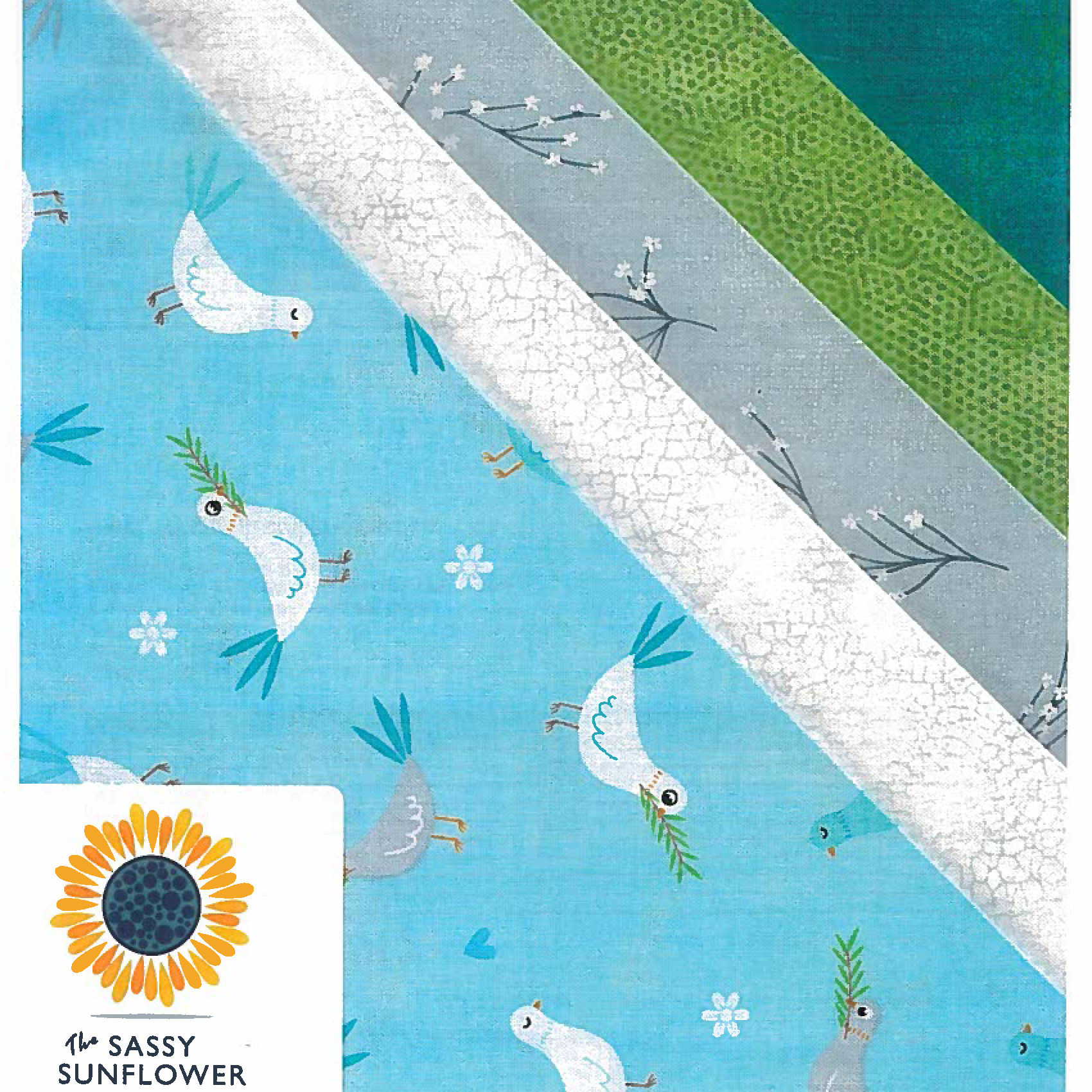 Sassy Half Pack Fabric Kit - Noah's Journey #1