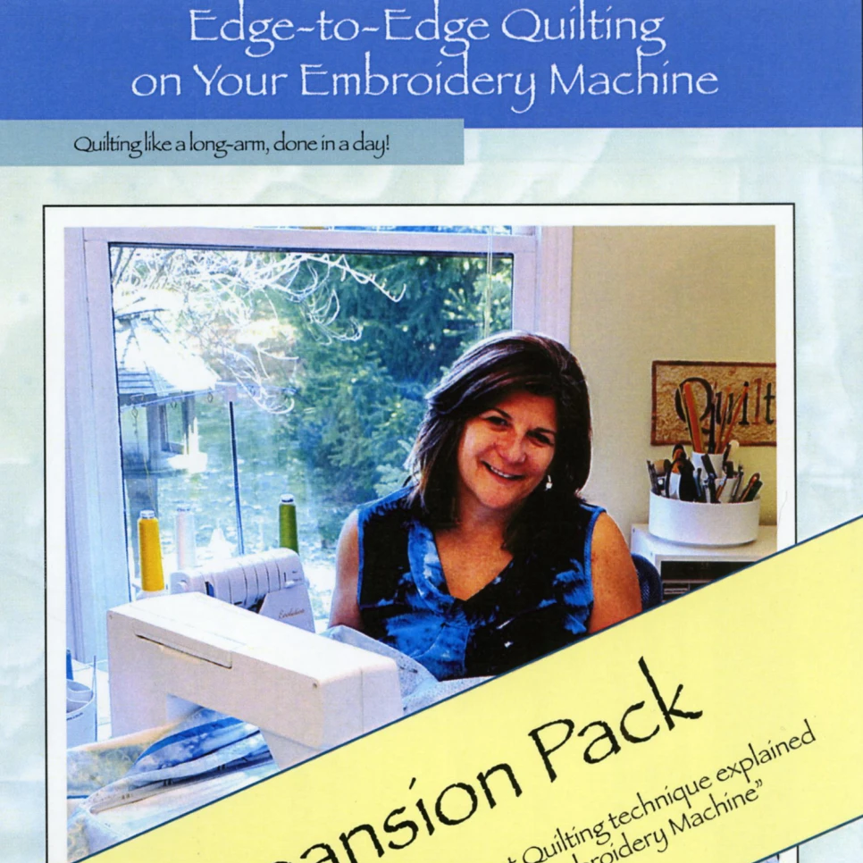 Edge-to-Edge Quilting On Your Embroidery Machine