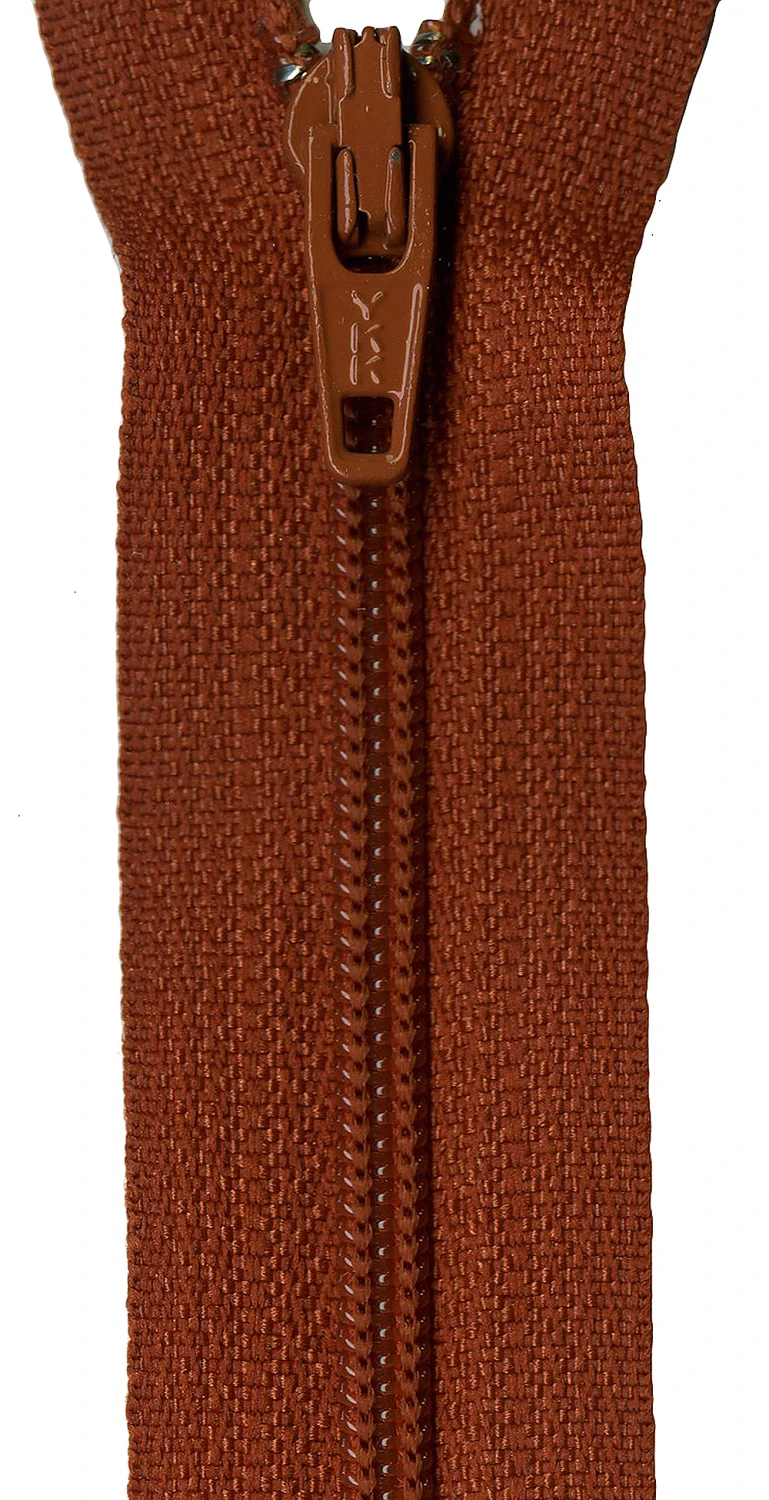 14" Trim A Size Zipper - Rusty