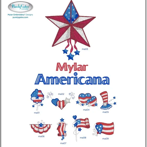 Machine Embroidery Club:  Mylar Embroidery on a T-Shirt