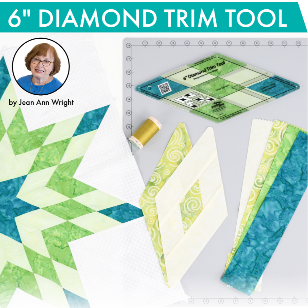 Creative Grids 6" Diamond Trim Tool