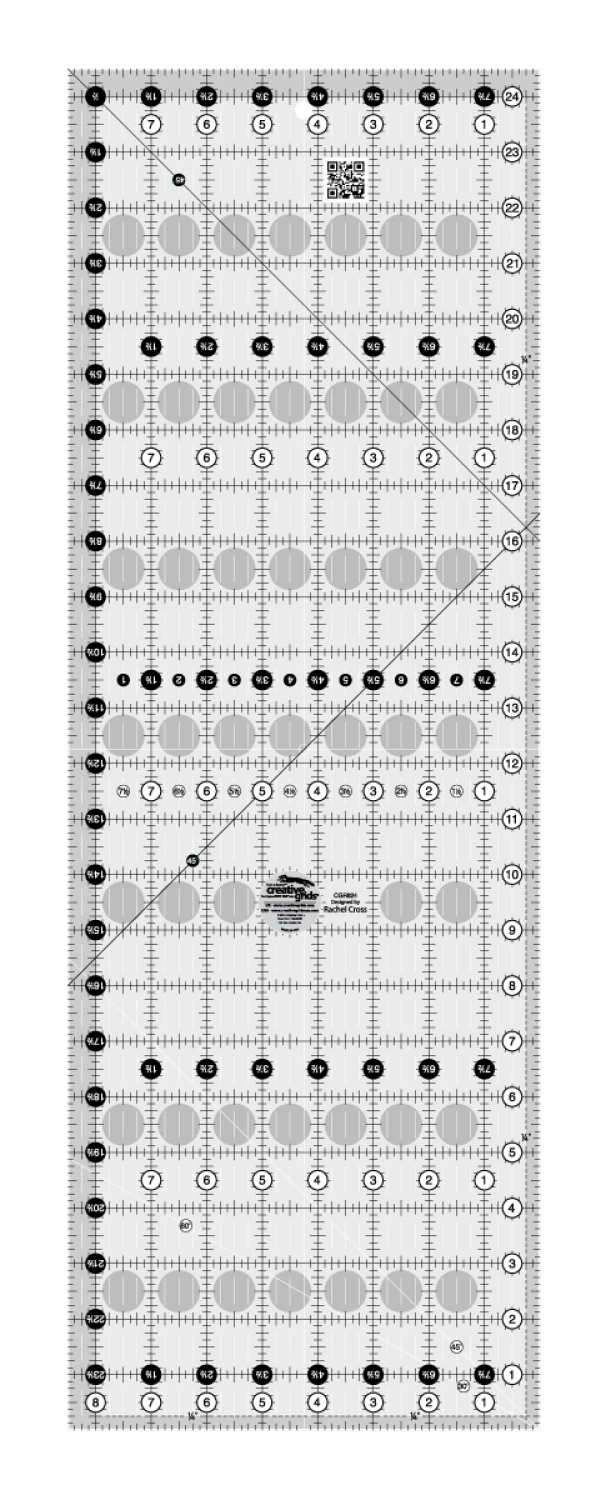 Creative Grids 8.5"x 24" ruler