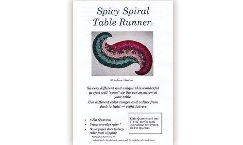 Spicy Spiral Table Runner