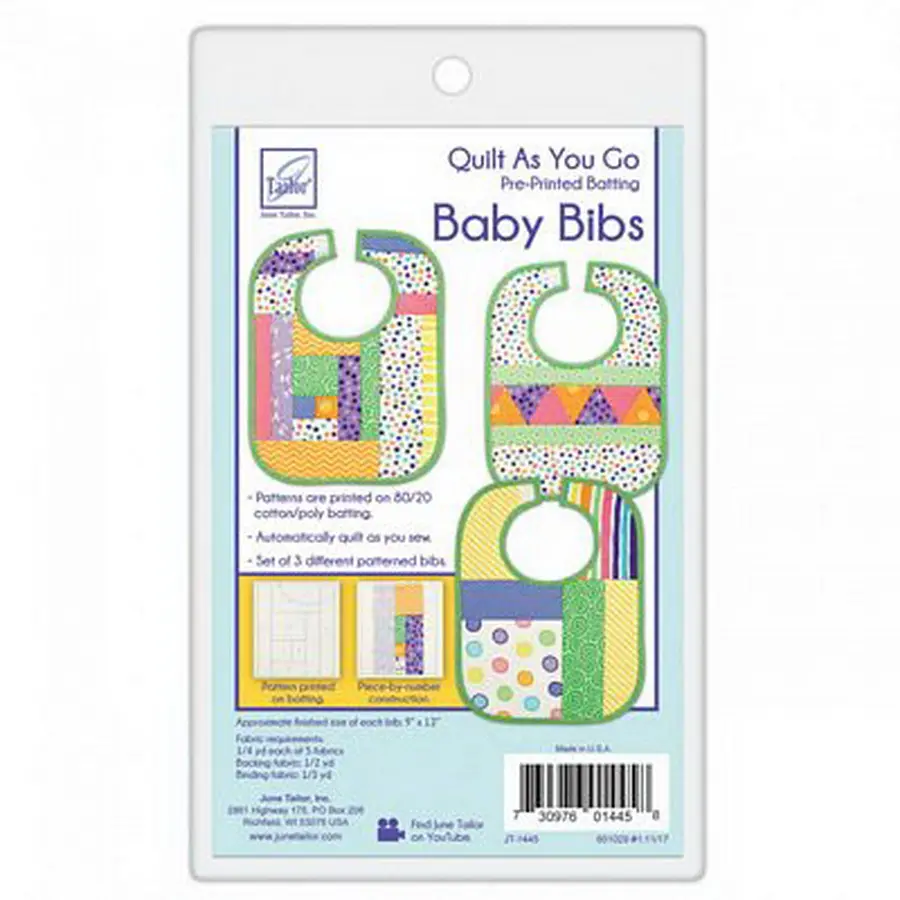 QAYG Baby Bibs - 3 pack