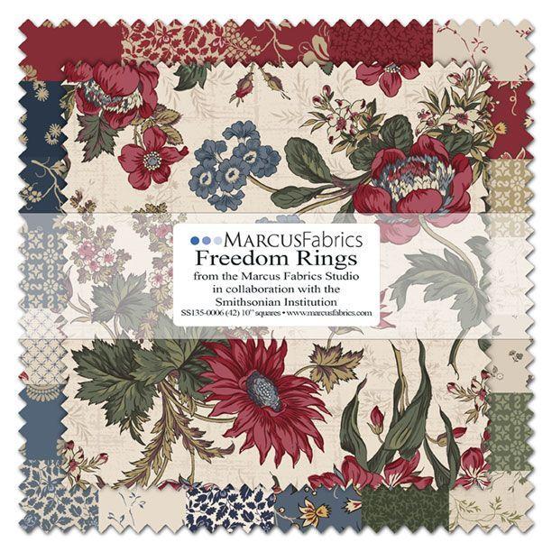 Freedom Rings 10" Squares