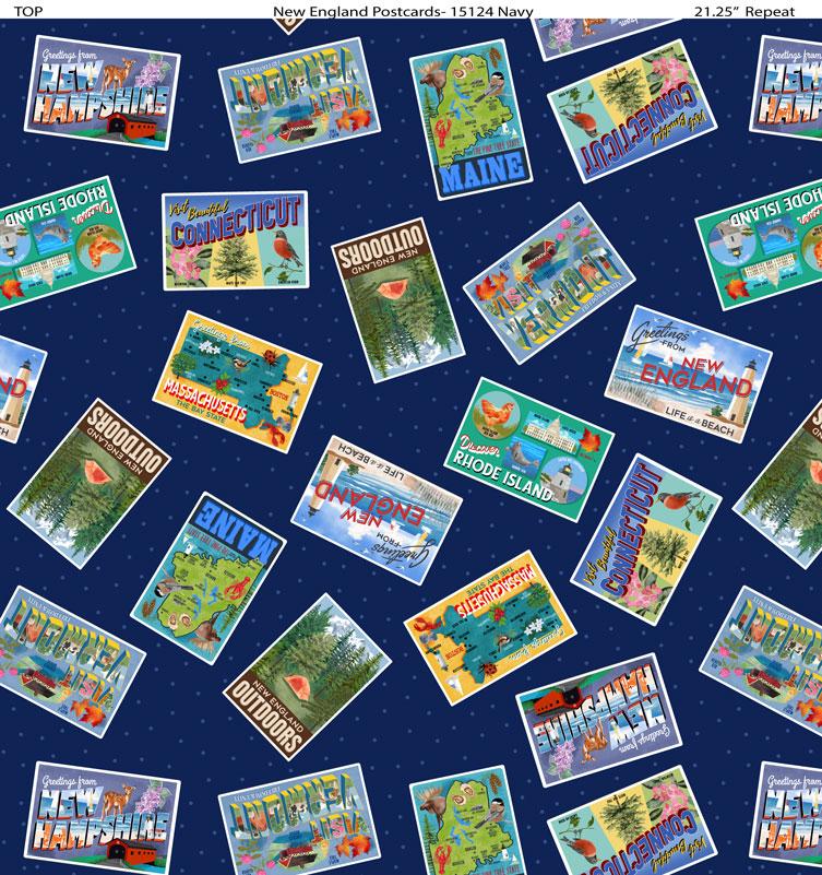 2025 New England Shop Hop Fabric