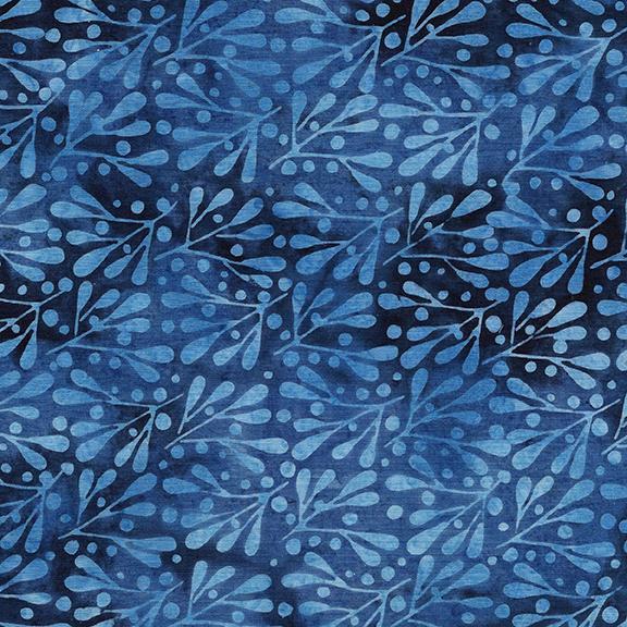 Rayon Batik - Blue Bliss