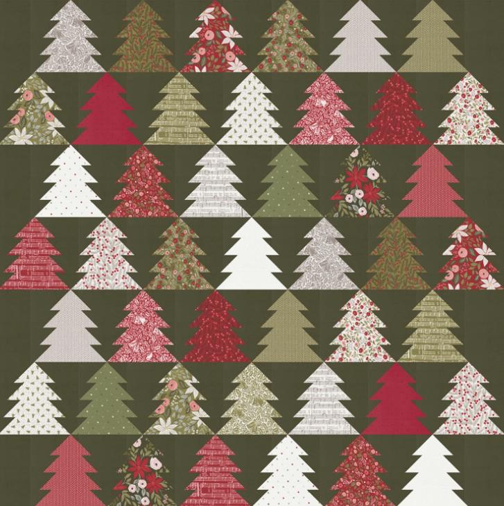 Fir Tree Lane - Berry & Pine F