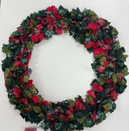 Fabric Wreath