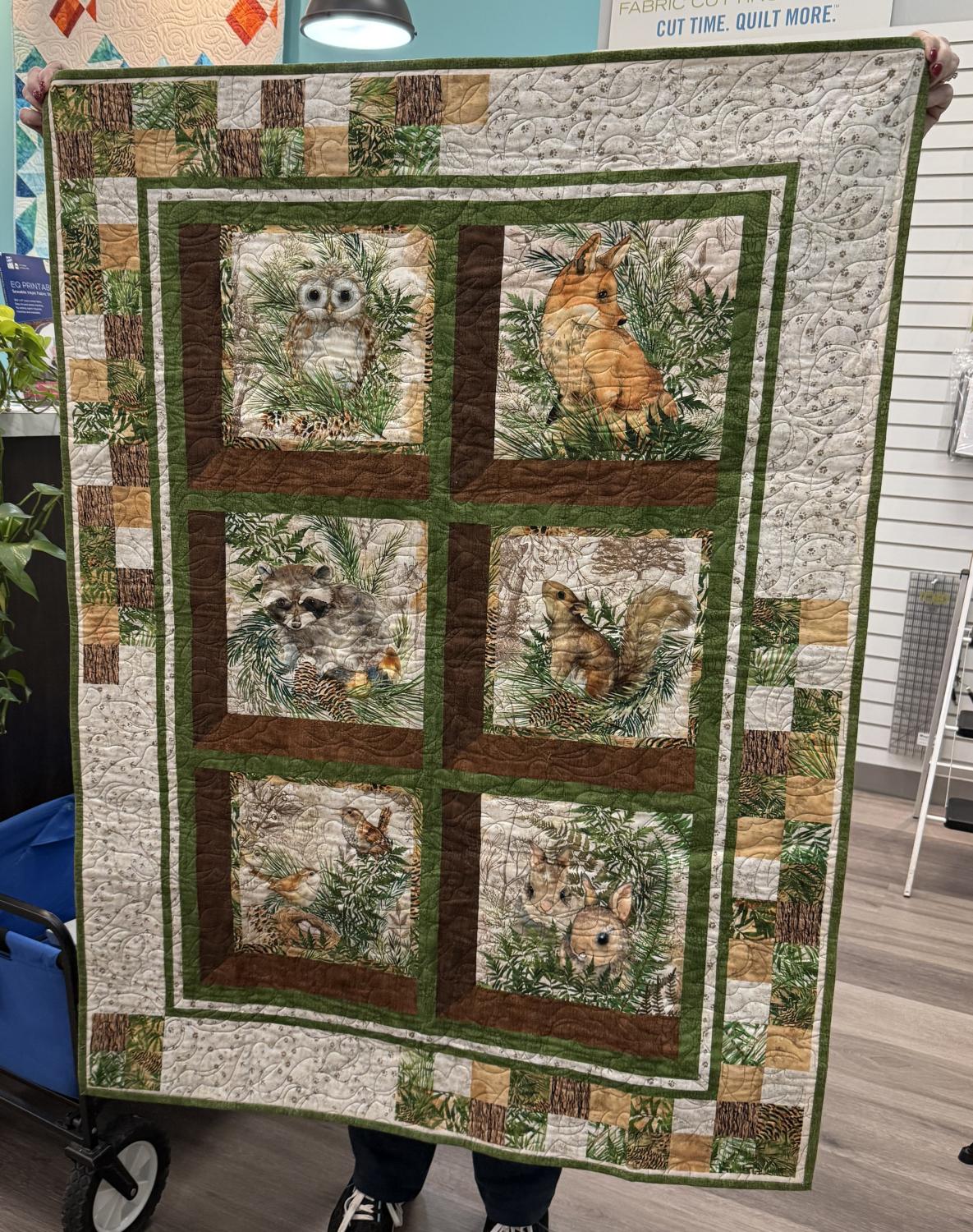 Woodland Friends - 37" x 45"