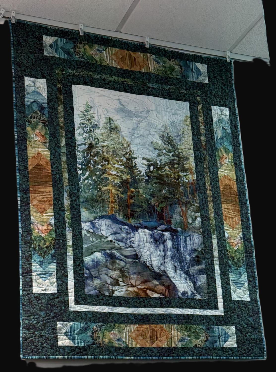 Cedar Crest Falls Viewpoint - 47" x 63"