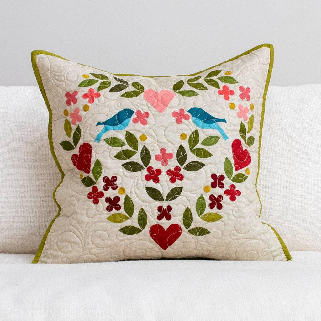 Pillow Talk:  Love Birds