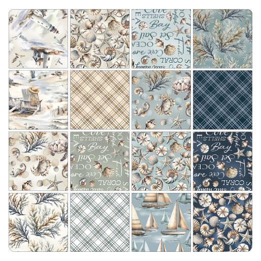 Coastal Escape Layer Cake