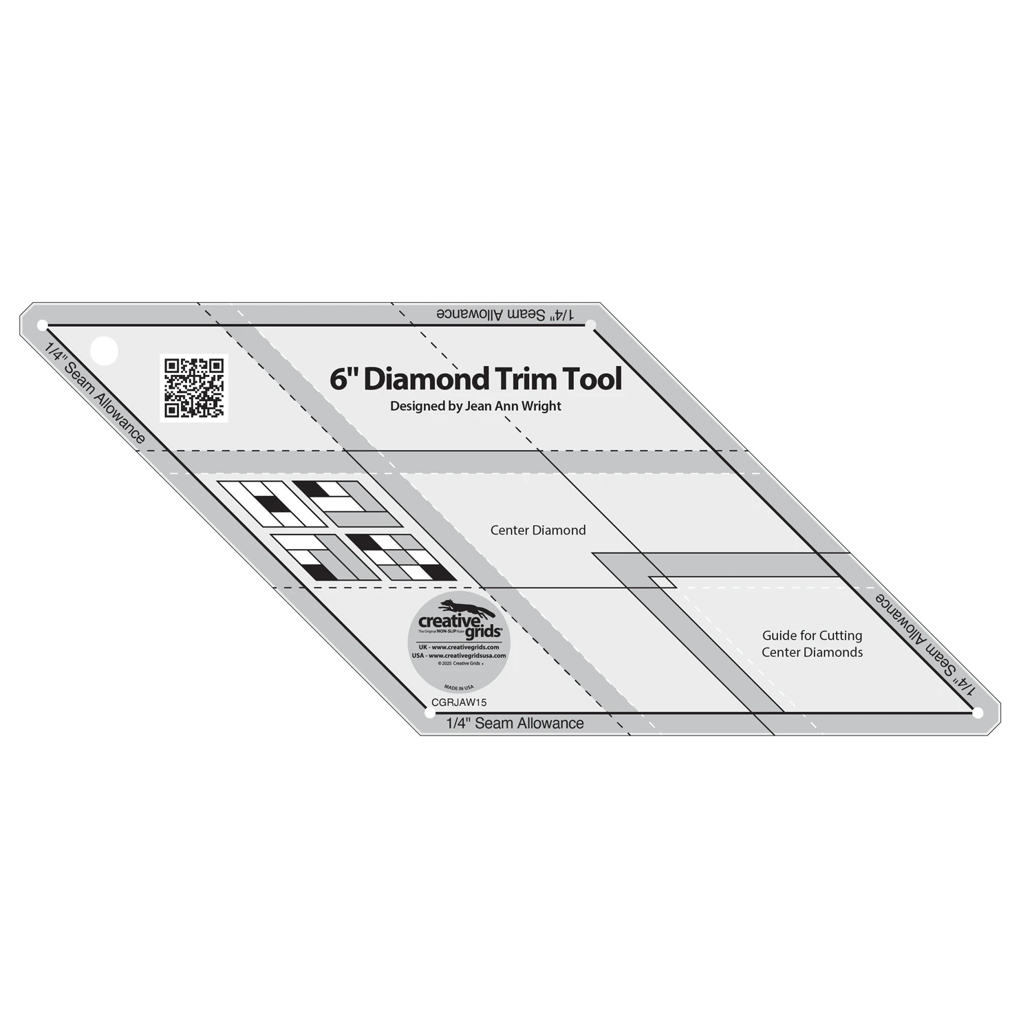Creative Grids 6" Diamond Trim