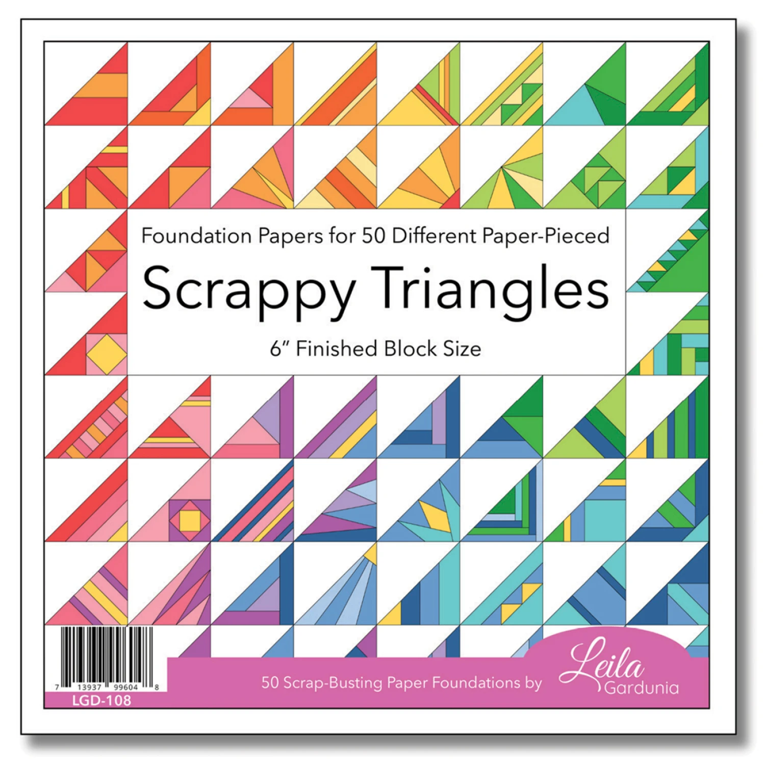 Scrappy Triangle Foundation Pa