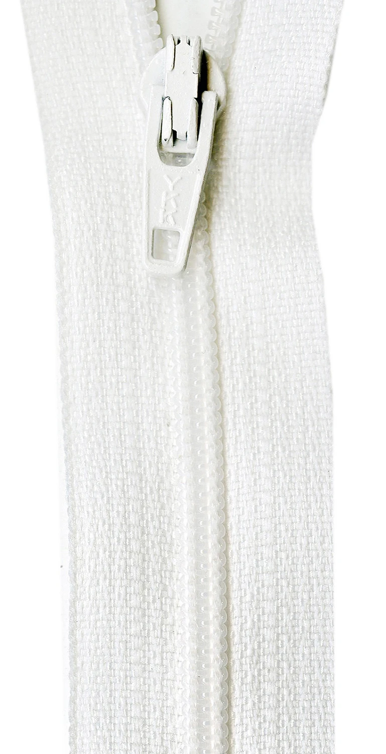 22" Size 3 Zipper - Marshmallo