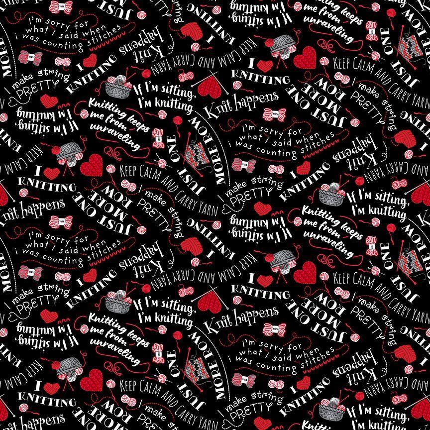 Novelties - Knitting Text
