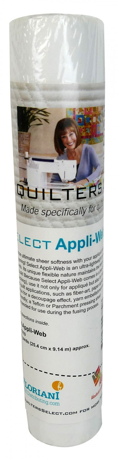 Quilter's Select Appli-Web Plus 10" x 10 yards