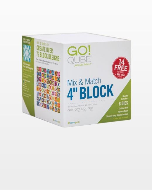 GO! Qube Mix & Match - 4" Block