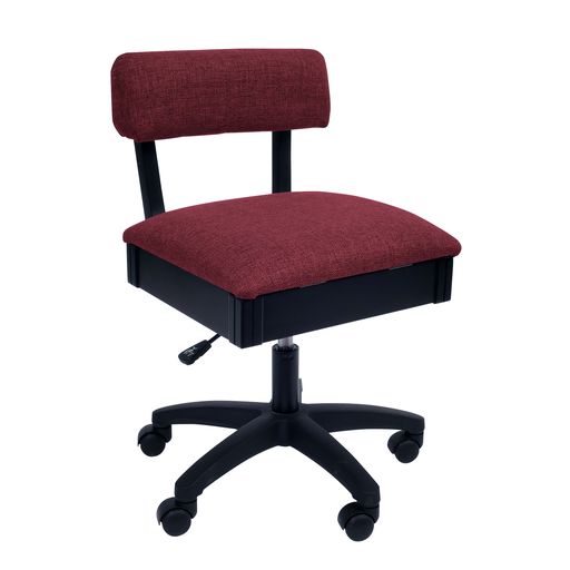 Hydraulic Sewing Chair - Crown Ruby