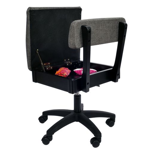 Hydraulic Sewing Chair - Lady Gray