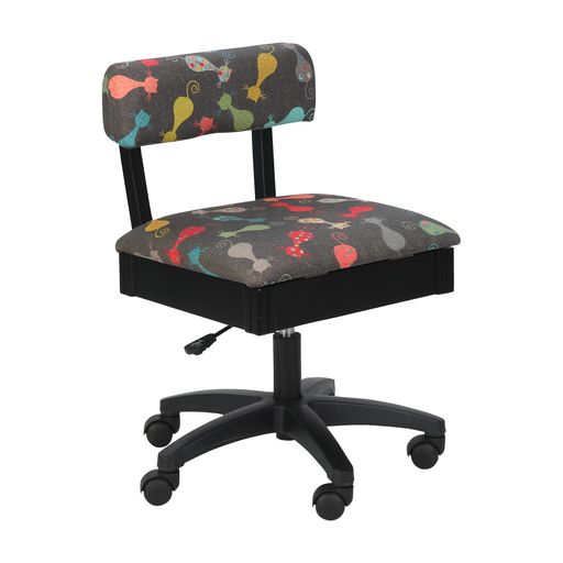 Black Cat's Meow Hydraulic Sewing Chair - 478115