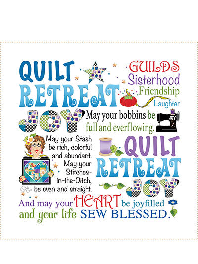 Accuquilt Go! Retreat - Days Filled With Joy