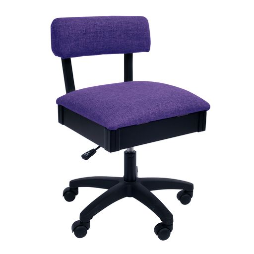 Hydraulic Sewing Chair - Royal Purple