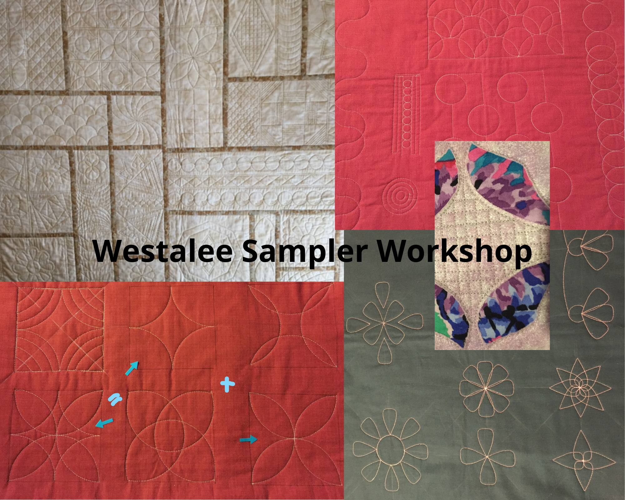 Westalee/Sew Steady 2-Day Ruler Workshop:  Sampler Set and Feather Set